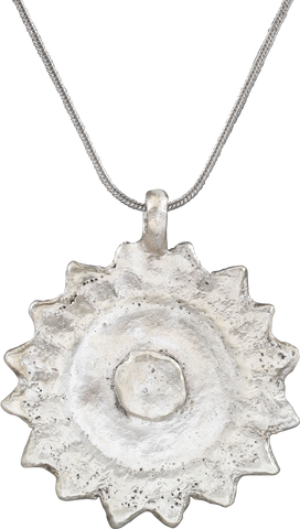 ROMAN/MEDIEVAL WHEEL OF FORTUNE AMULET NECKLACE, 5TH-7TH CENTURY AD - Fagan Arms