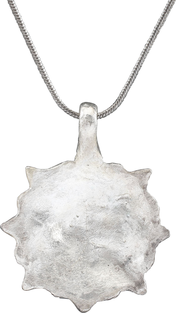 ROMAN WHEEL OF FORTUNE AMULET NECKLACE, 5TH-8TH CENTURY AD - Fagan Arms