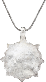 ROMAN WHEEL OF FORTUNE AMULET NECKLACE, 5TH-8TH CENTURY AD - Fagan Arms