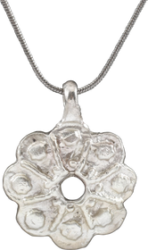 ROMAN WHEEL OF FORTUNE AMULET NECKLACE, 3RD-6TH CENTURY AD - Fagan Arms