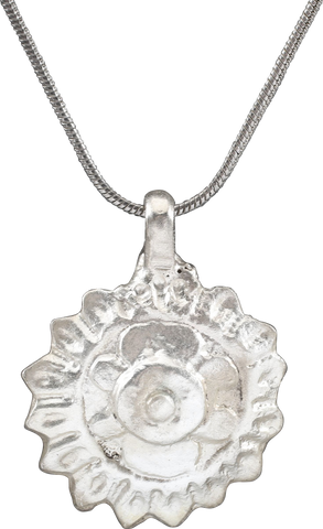 ROMAN WHEEL OF FORTUNE AMULET NECKLACE, 3ND-6TH CENTURY AD - Fagan Arms