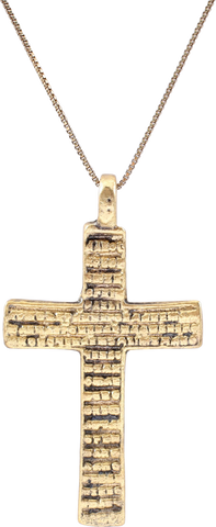 FINE LARGE EASTERN EUROPEAN CHRISTIAN CROSS - Fagan Arms