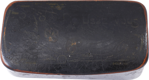 WWI SOLDIER’S SNUFF BOX - The History Gift Store