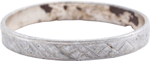 WORLD WAR I TRENCH ART RING, SIZE 7 3/4 - The History Gift Store