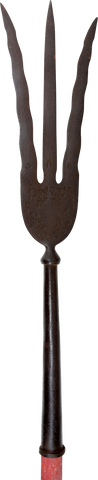 PERSIAN TRIDENT POLEARM, 18TH CENTURY - The History Gift Store