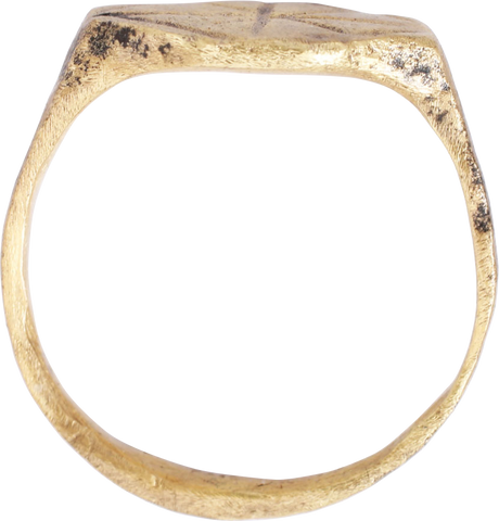 MEDIEVAL CHRISTIAN RING, 5TH-8TH CENTURY AD, SIZE 10 1/2 - The History Gift Store