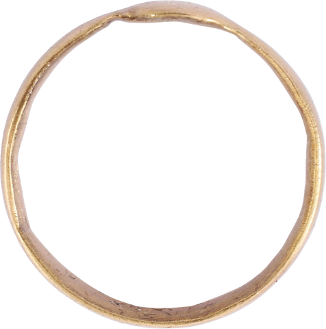 ENGLISH SWEETHEART OR WEDDING RING, TUDOR PERIOD, SIZE 8 - Fagan Arms