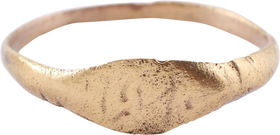 EUROPEAN MAN’S SIGNET RING, 8TH-11TH CENTURY, SIZE 9 1/4 - Fagan Arms