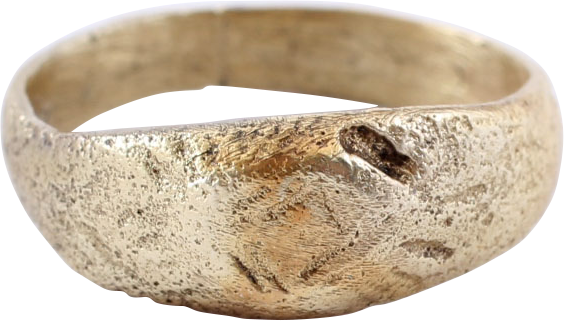 MEDIEVAL CHRISTIAN RING C. 5TH-9TH CENTURY AD, SIZE 2 3/4 - Fagan Arms