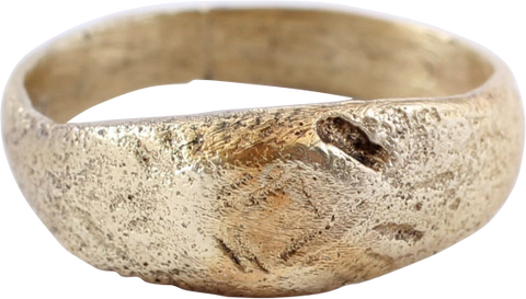 MEDIEVAL CHRISTIAN RING C. 5TH-9TH CENTURY AD, SIZE 2 3/4 - Fagan Arms