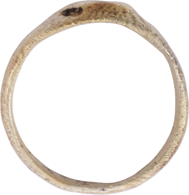 MEDIEVAL CHRISTIAN RING C. 5TH-9TH CENTURY AD, SIZE 2 3/4 - Fagan Arms