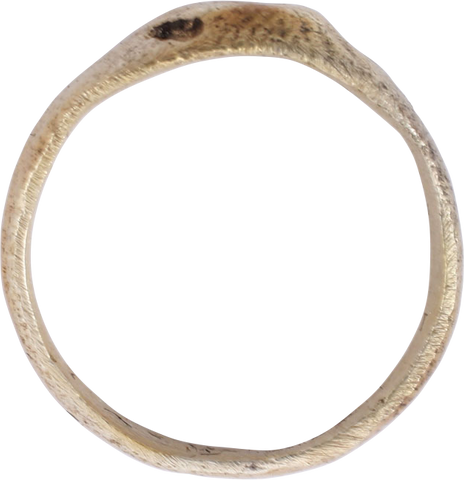 MEDIEVAL CHRISTIAN RING C. 5TH-9TH CENTURY AD, SIZE 2 3/4 - Fagan Arms