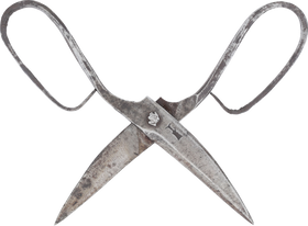 ENGLISH SCISSORS OR SHEARS C.1400-1600 - Fagan Arms