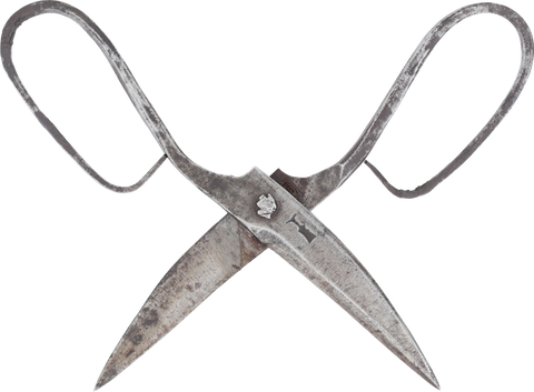 ENGLISH SCISSORS OR SHEARS C.1400-1600 - Fagan Arms