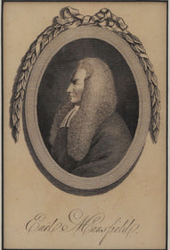 ORIGINAL ENGLISH LITHOGRAPH: WILLIAM EARL OF MANSFIELD - Fagan Arms