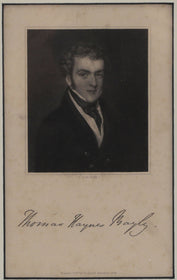 ORIGINAL ENGLISH LITHOGRAPH, THOMAS HAYES BAYLY 1844 - Fagan Arms