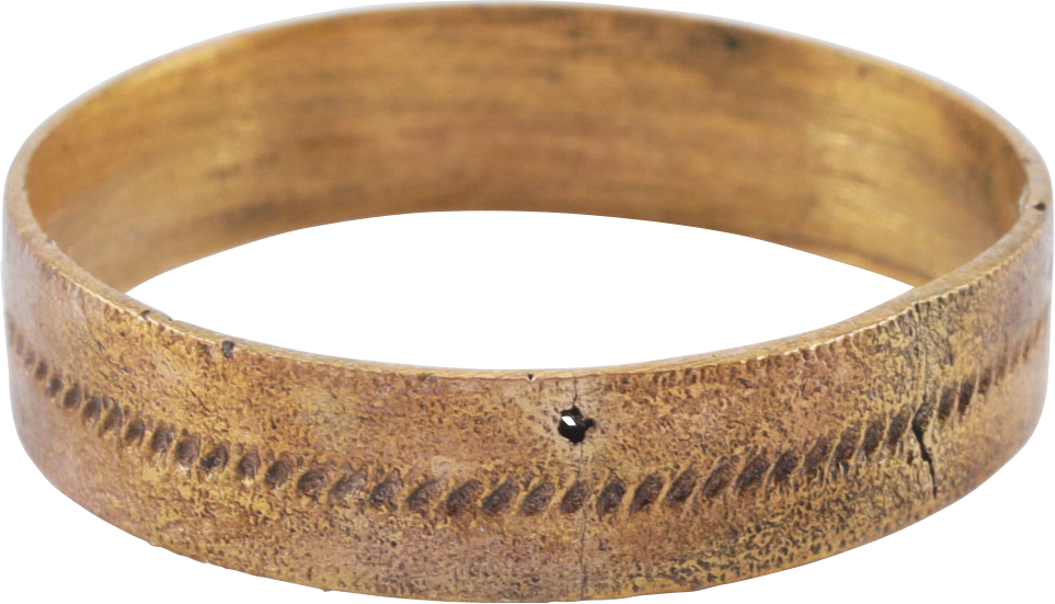 ANCIENT VIKING WEDDING RING, 9TH-11TH CENTURY AD, SIZE 10 1/4 - Fagan Arms
