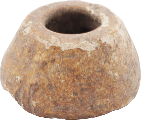 ROMAN LEAD SPINDLE WHORL, 1ST-3RD CENTURY AD - Fagan Arms