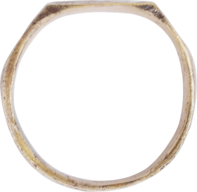 MEDIEVAL EUROPEAN RING 10TH-13TH CENTURY AD, SIZE 12 - Fagan Arms