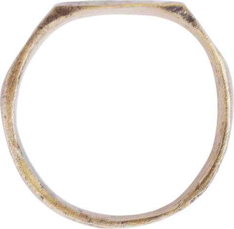 MEDIEVAL EUROPEAN RING 10TH-13TH CENTURY AD, SIZE 12 - Fagan Arms