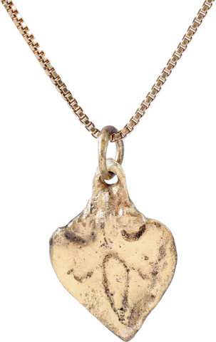 FINE VIKING HEART NECKLACE, C.900-1050 AD - Fagan Arms