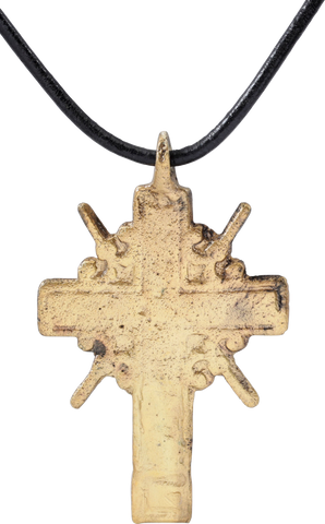 FINE LARGE EASTERN EUROPEAN CROSS, 17TH CENTURY - Fagan Arms