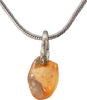 PRECOLUMBIAN STONE PENDANT NECKLACE C.500-1600 AD - The History Gift Store