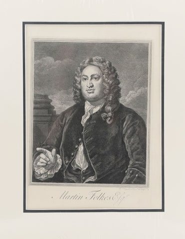 MARTIN FOLKES, William Hogarth, Mid 18th century - Fagan Arms