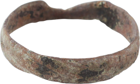 MEDIEVAL EUROPEAN WEDDING RING, 15TH CENTURY, SIZE 7 1/2 - The History Gift Store