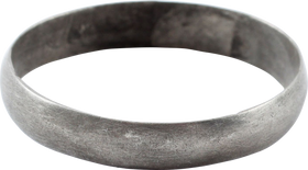 RARE SILVER VIKING WEDDING RING, 9th-11th CENTURY, SIZE 9 1/2 - Fagan Arms
