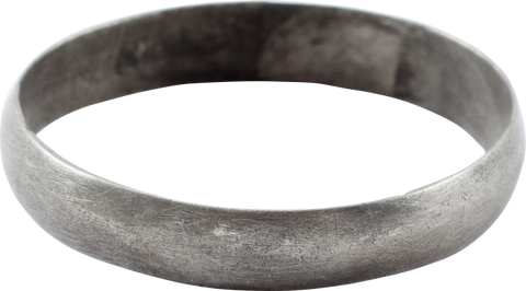 RARE SILVER VIKING WEDDING RING, 9th-11th CENTURY, SIZE 9 1/2 - Fagan Arms