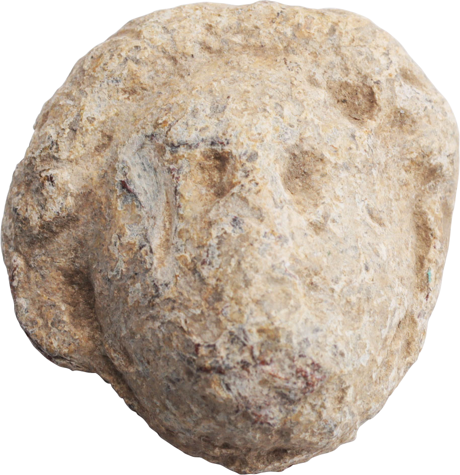 ROMAN LEAD PORTRAIT FACE - The History Gift Store