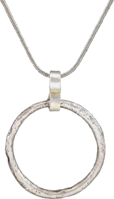 CELTIC PROSPERITY RING NECKLACE, C.400-100 BC - Fagan Arms