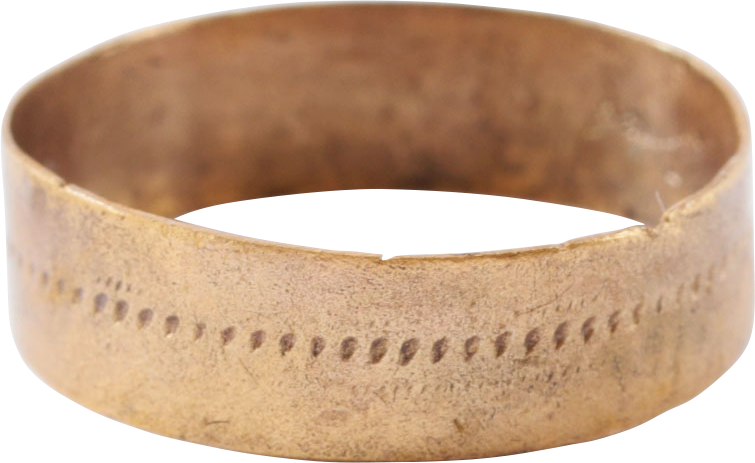 ANCIENT VIKING WEDDING RING, SIZE 10 - The History Gift Store