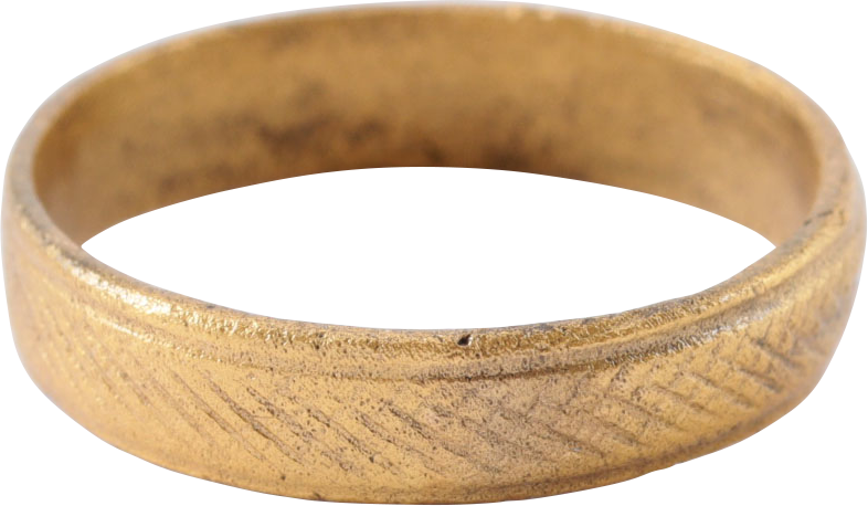 FINE VIKING WEDDING RING, SIZE 8 ¾ - The History Gift Store