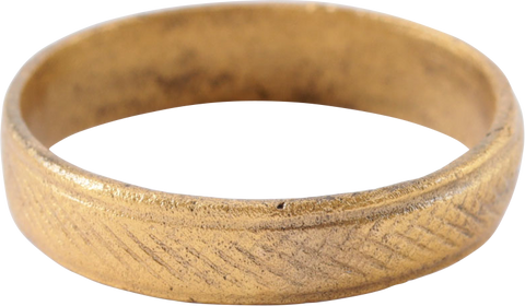 FINE VIKING WEDDING RING, SIZE 8 ¾ - The History Gift Store