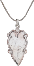SCANDINAVIAN HEART PENDANT NECKLACE 1000-1200 AD - Fagan Arms