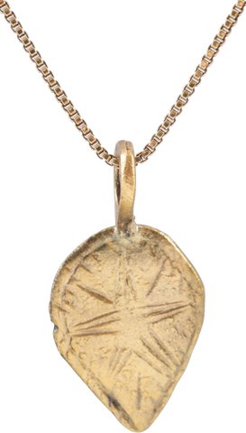 MEDIEVAL VIKING HEART PENDANT NECKLACE - Fagan Arms