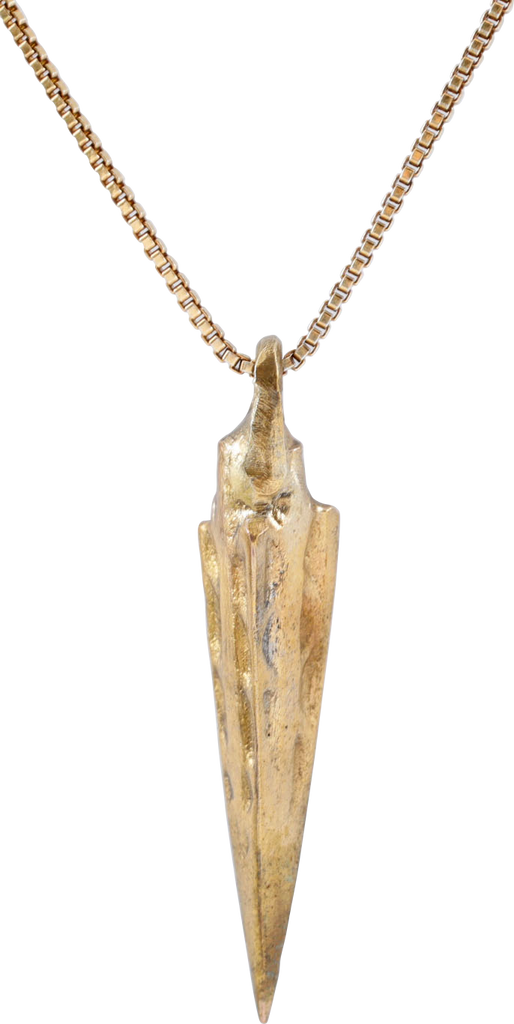 FINE GREEK WAR ARROWHEAD NECKLACE - Fagan Arms