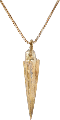 FINE GREEK WAR ARROWHEAD NECKLACE - Fagan Arms
