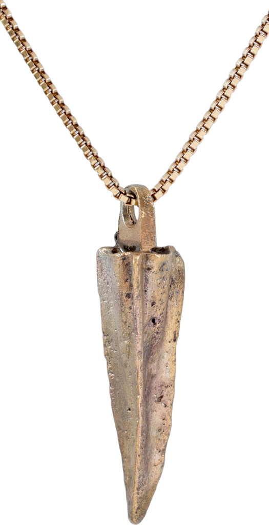 ROMAN TRIANGULAR ARROWHEAD NECKLACE 100BC-100AD - The History Gift Store