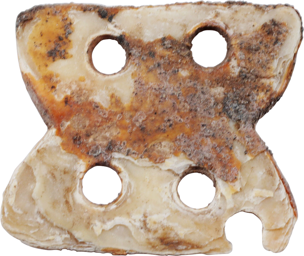 PRECOLUMBIAN MOTHER OF PEARL SHELL ORNAMENT - Fagan Arms