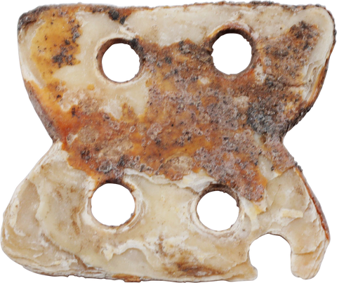 PRECOLUMBIAN MOTHER OF PEARL SHELL ORNAMENT - Fagan Arms