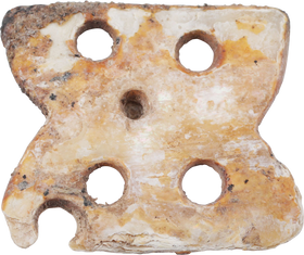 PRECOLUMBIAN MOTHER OF PEARL SHELL ORNAMENT - Fagan Arms