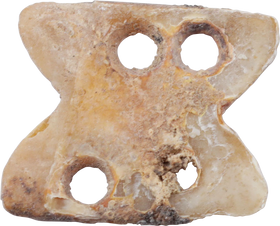 PRECOLUMBIAN MOTHER OF PEARL SHELL ORNAMENT - The History Gift Store