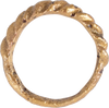 FINE VIKING WARRIOR’S TWISTED OR ROPED RING, 850-1050AD, SIZE 8 - Fagan Arms