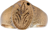 LATE MEDIEVAL WOMAN'S FASHION RING, SIZE 5 ¼+ - Fagan Arms