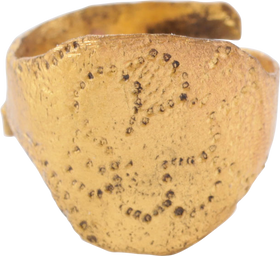 VIKING WOMAN WARRIOR'S SHIELD RING, C.800-1000 AD, SIZE 8 - The History Gift Store