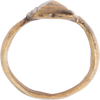 FINE ROMAN PROSTITUTE'S RING, C.100-300 AD, SIZE 3 ½ - Fagan Arms