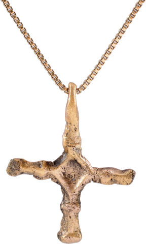 EUROPEAN CONVERT’S CROSS NECKLACE, 9th-10th CENTURY - The History Gift Store